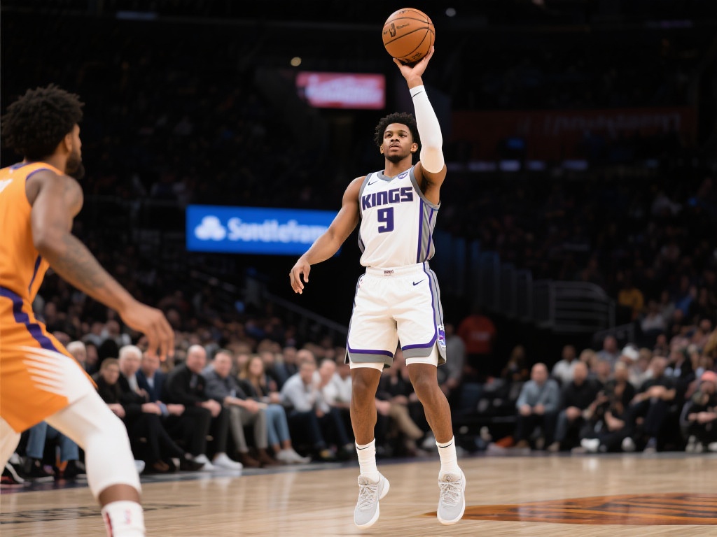 希尔德手感火热,三分6投5中砍下13分! 本场比赛,希尔德开局便展现了极高的投篮效